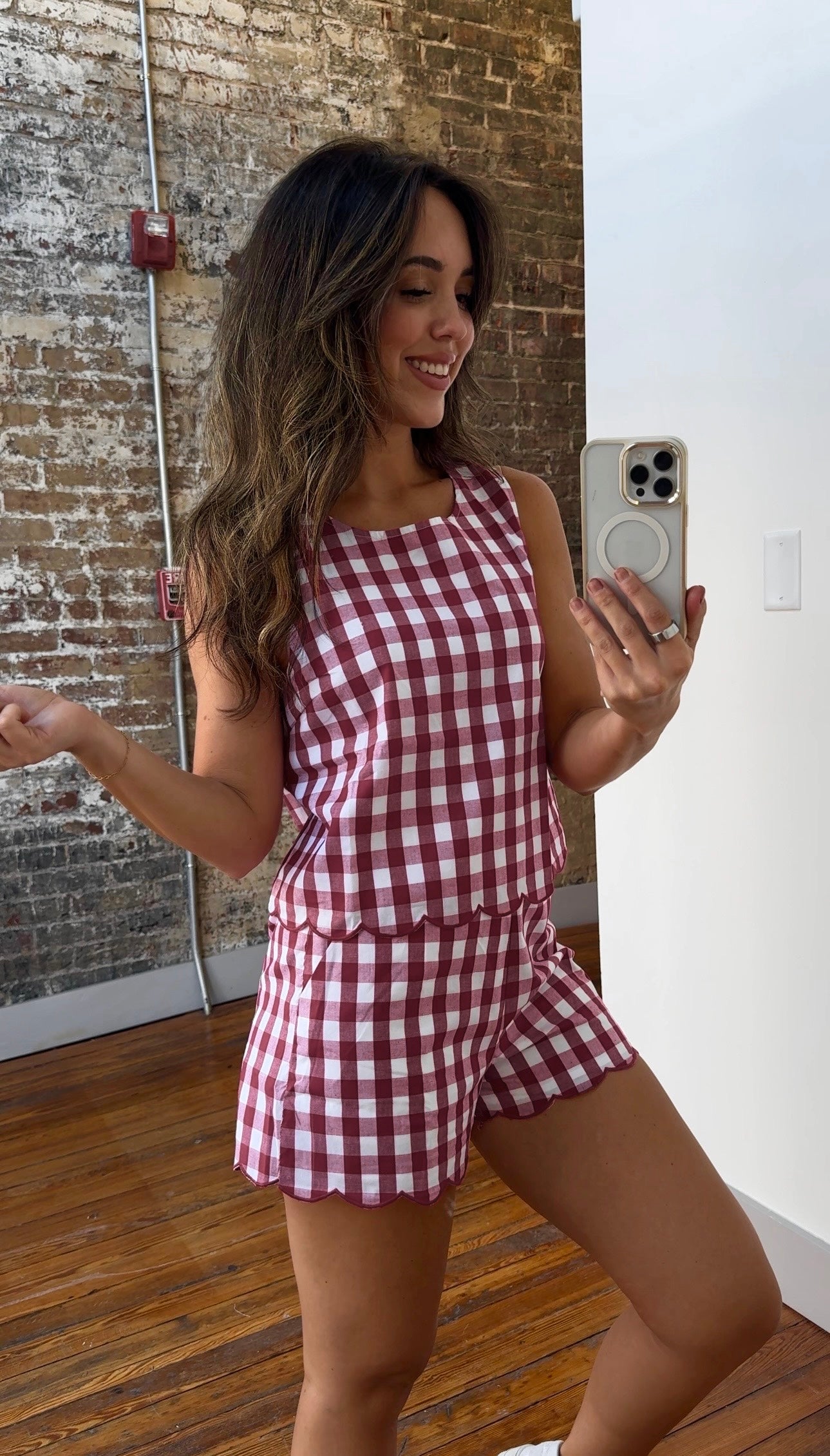 The Harbor Gingham Set
